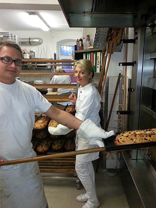 In der Stollenbäckerei