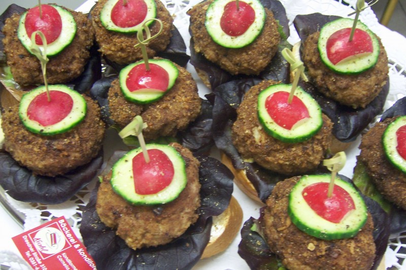 Hackbällchenbrote für Ihr Catering