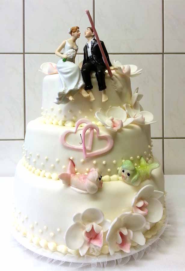 Hochzeitstorte Angler