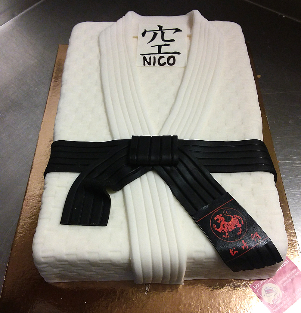 Judoka Geburtstagstorte