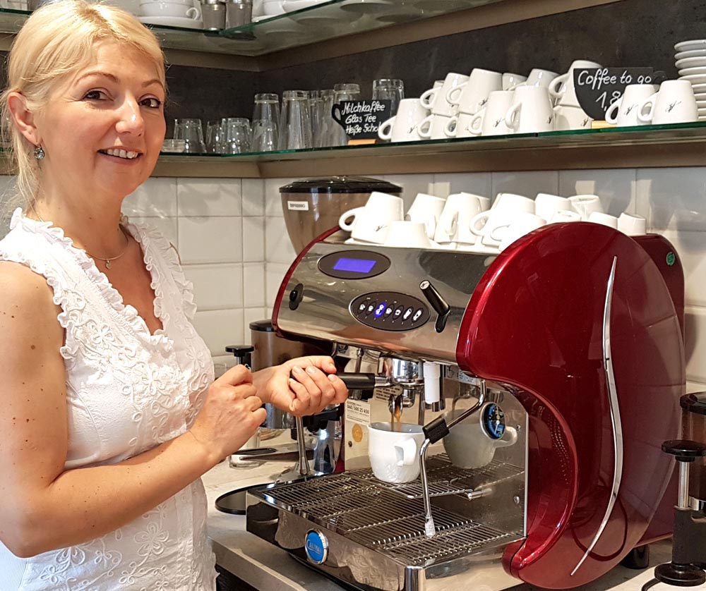 Kaffeegenuss bei Krahl in Freital und Dresden