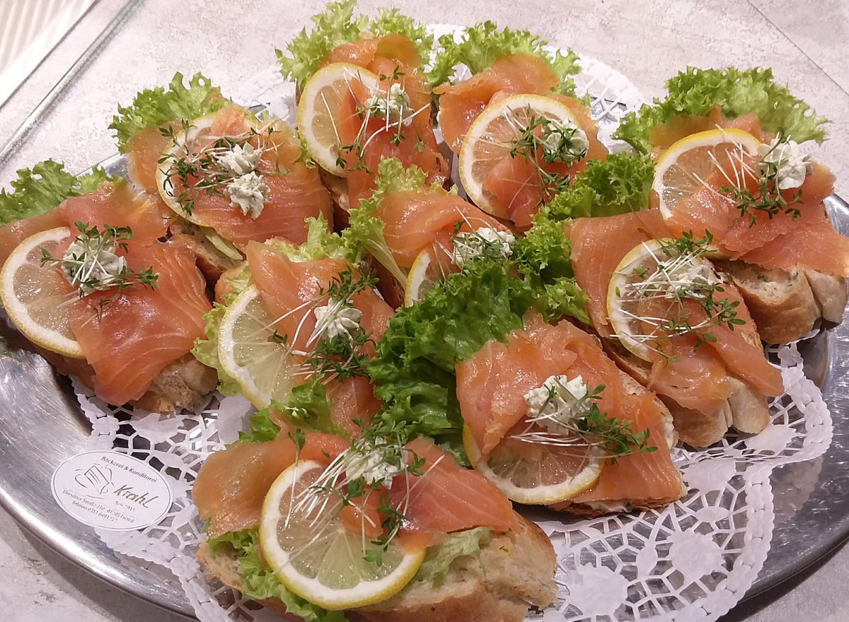 Lachshäppchen