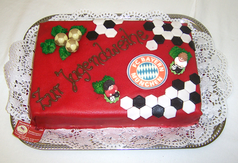 Torten für den Fußballfan